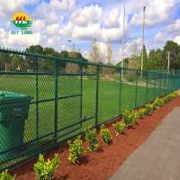 factory supply Galvanized Chain Link Fence Diamond mesh chain link fencing