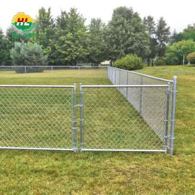 Football Filed Galvanized Chain Link Fence Anping Factory Directly Supply